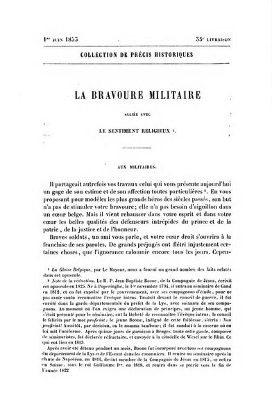 Collection de précis historiques mélanges littéraires et scientifiques