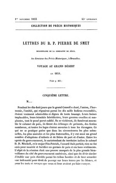 Collection de précis historiques mélanges littéraires et scientifiques