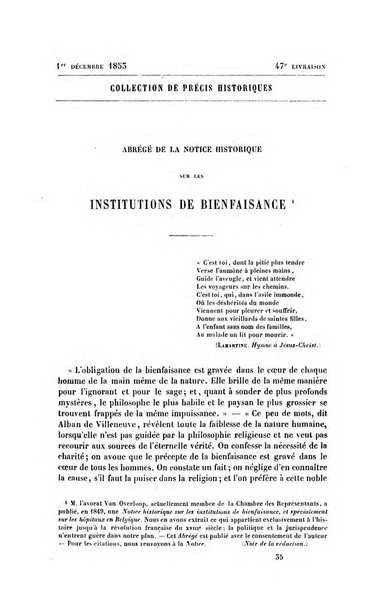 Collection de précis historiques mélanges littéraires et scientifiques