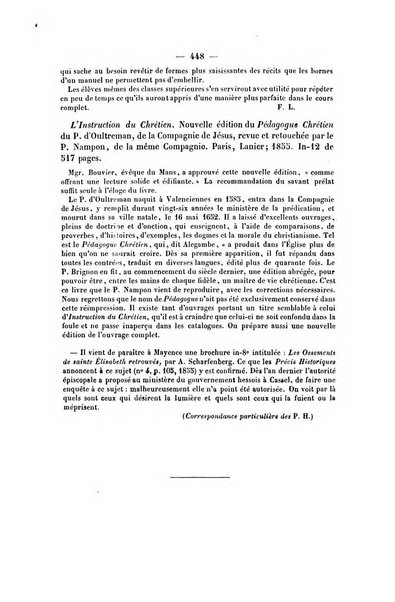 Collection de précis historiques mélanges littéraires et scientifiques