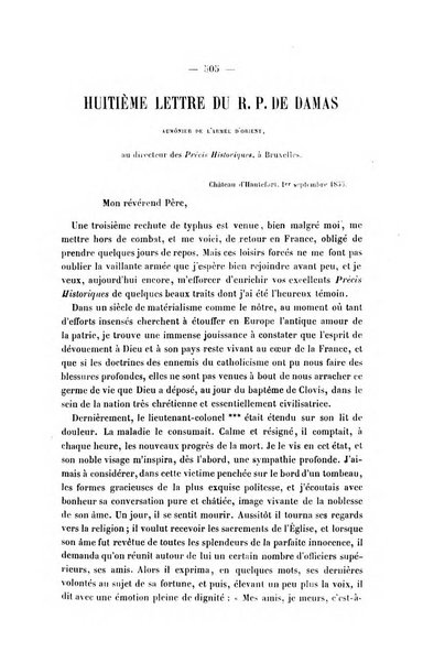 Collection de précis historiques mélanges littéraires et scientifiques