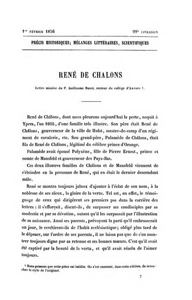 Collection de précis historiques mélanges littéraires et scientifiques