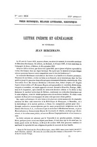 Collection de précis historiques mélanges littéraires et scientifiques