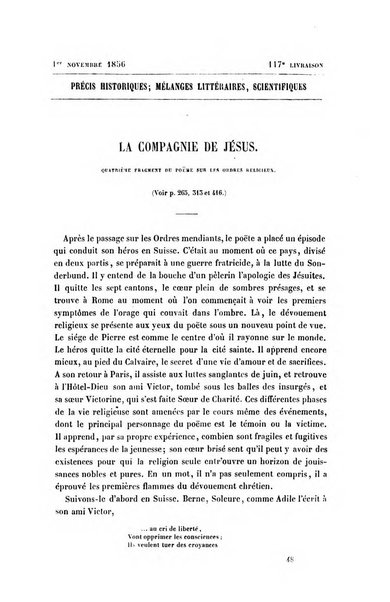 Collection de précis historiques mélanges littéraires et scientifiques