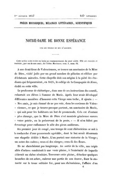 Collection de précis historiques mélanges littéraires et scientifiques