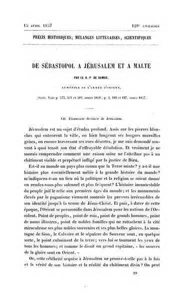 Collection de précis historiques mélanges littéraires et scientifiques