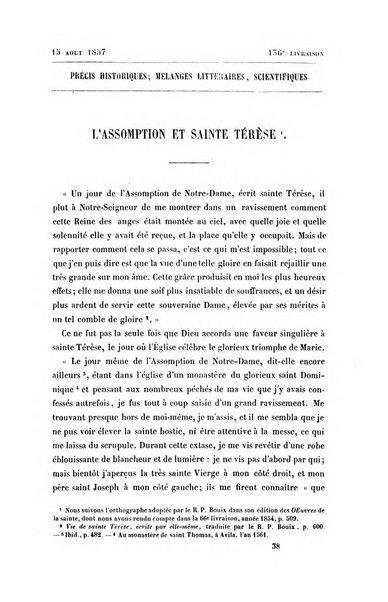 Collection de précis historiques mélanges littéraires et scientifiques