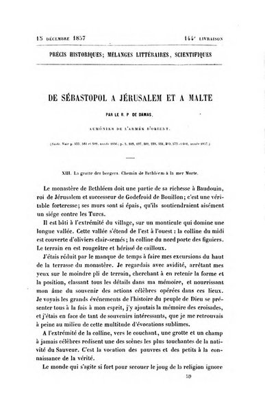 Collection de précis historiques mélanges littéraires et scientifiques