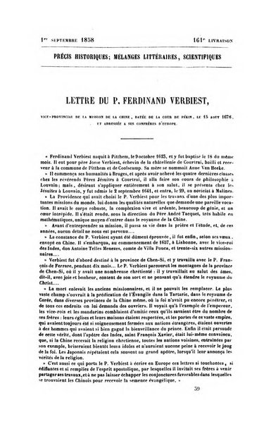 Collection de précis historiques mélanges littéraires et scientifiques