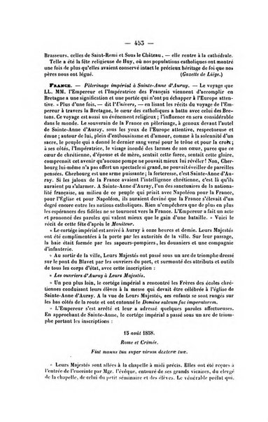 Collection de précis historiques mélanges littéraires et scientifiques