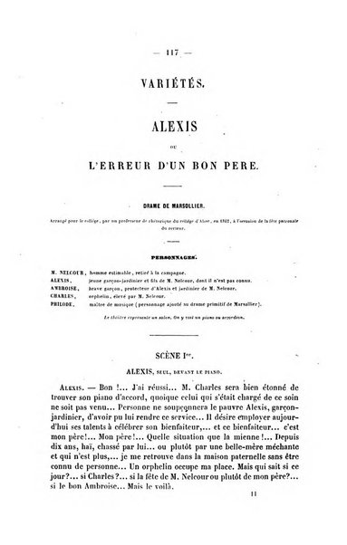 Collection de précis historiques mélanges littéraires et scientifiques