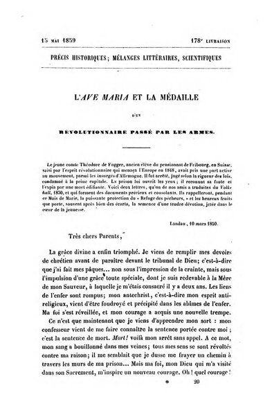 Collection de précis historiques mélanges littéraires et scientifiques