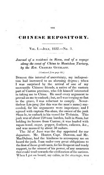 The Chinese Repository