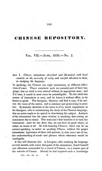 The Chinese Repository