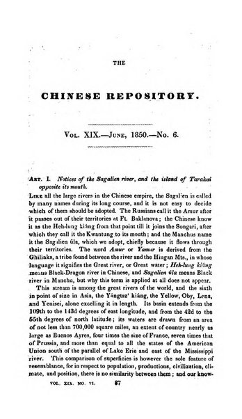 The Chinese Repository