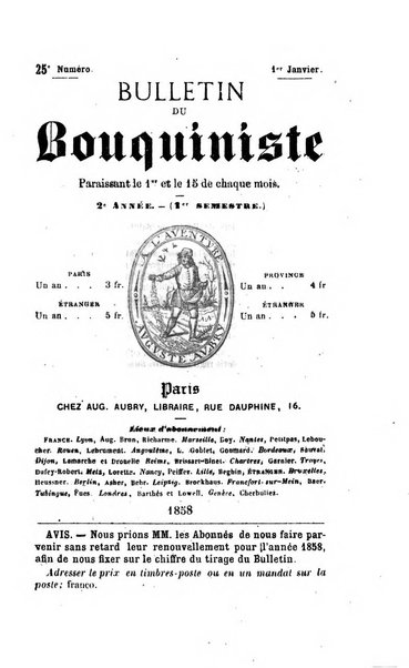 Bulletin du Bouquiniste