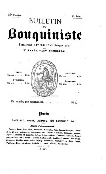 Bulletin du Bouquiniste