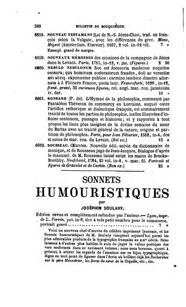 Bulletin du Bouquiniste