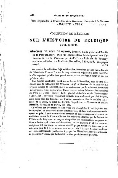 Bulletin du Bouquiniste