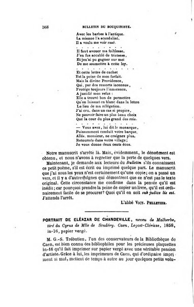 Bulletin du Bouquiniste