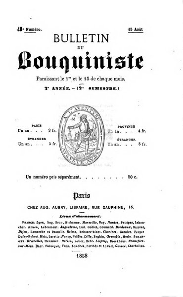 Bulletin du Bouquiniste