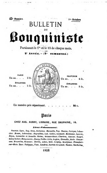 Bulletin du Bouquiniste