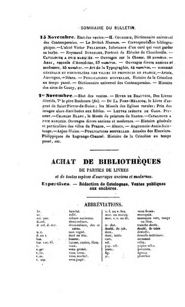 Bulletin du Bouquiniste