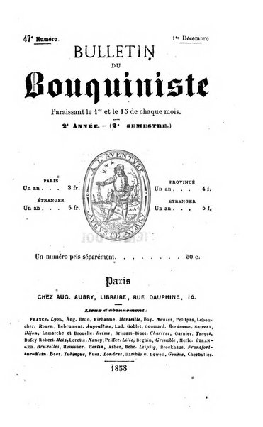 Bulletin du Bouquiniste