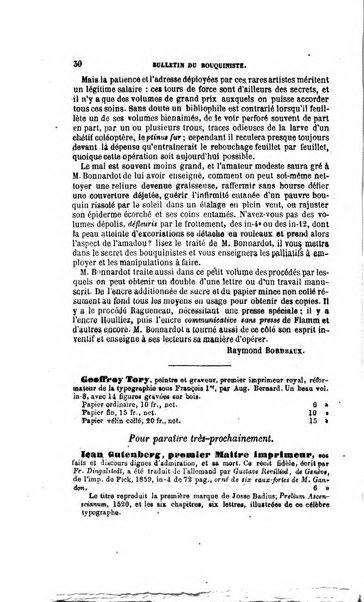 Bulletin du Bouquiniste