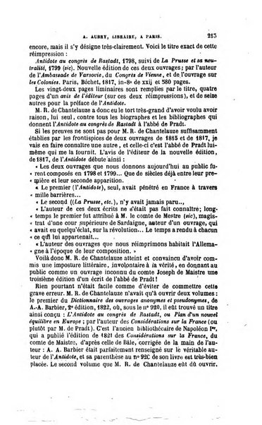 Bulletin du Bouquiniste