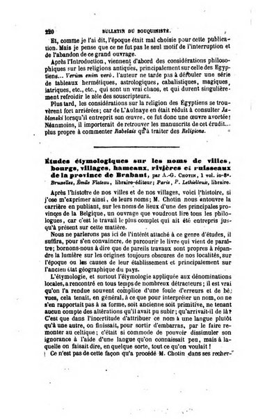 Bulletin du Bouquiniste