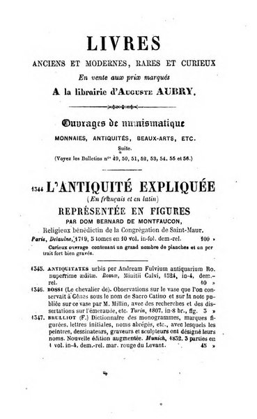 Bulletin du Bouquiniste