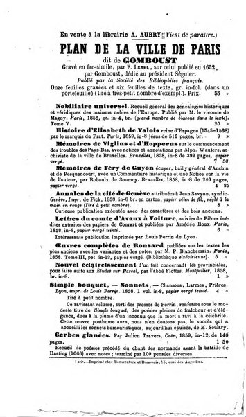 Bulletin du Bouquiniste