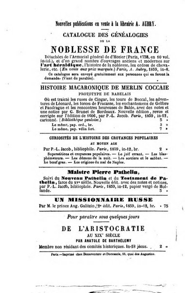 Bulletin du Bouquiniste