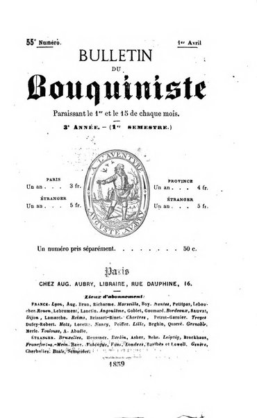 Bulletin du Bouquiniste