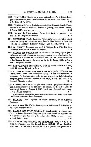 Bulletin du Bouquiniste