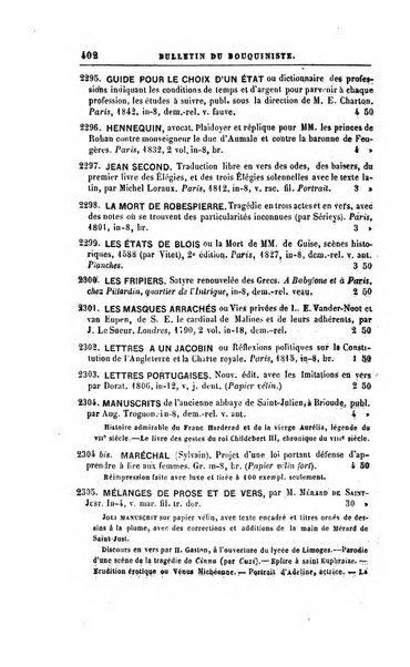 Bulletin du Bouquiniste