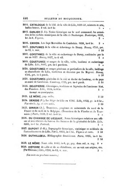 Bulletin du Bouquiniste