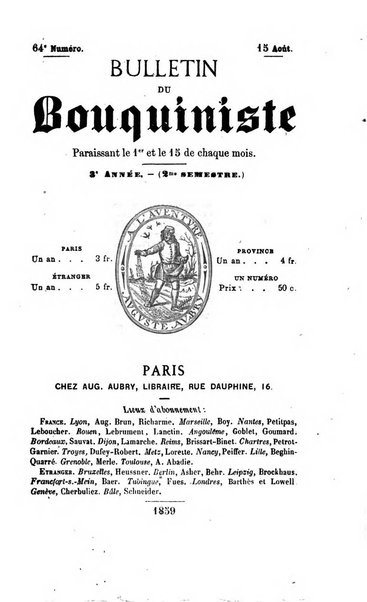 Bulletin du Bouquiniste