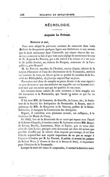 Bulletin du Bouquiniste