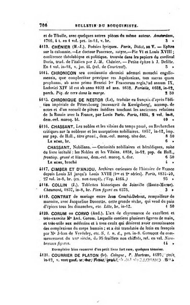 Bulletin du Bouquiniste