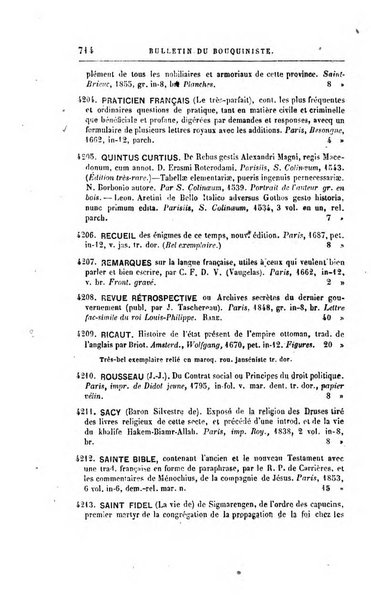 Bulletin du Bouquiniste