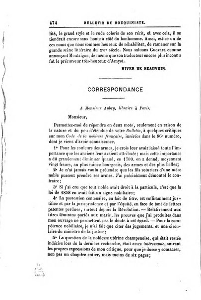 Bulletin du Bouquiniste