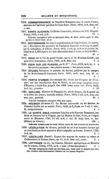 Bulletin du Bouquiniste