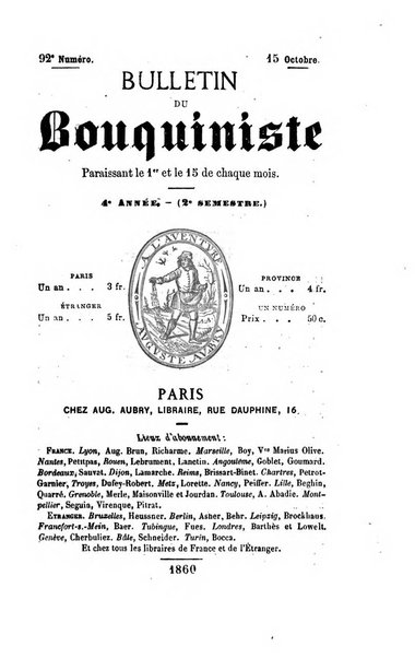 Bulletin du Bouquiniste