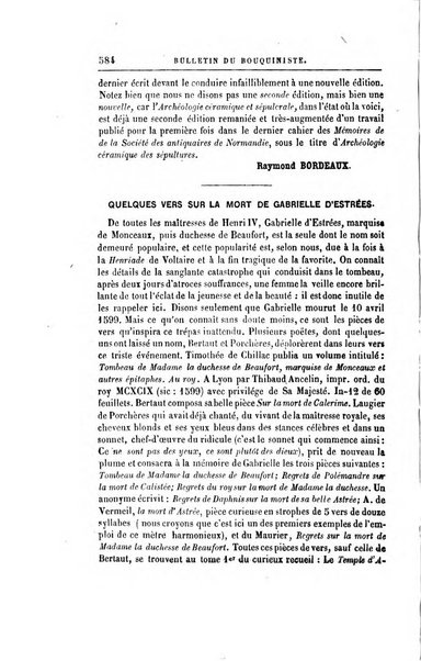 Bulletin du Bouquiniste