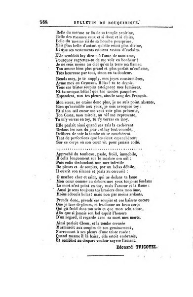 Bulletin du Bouquiniste