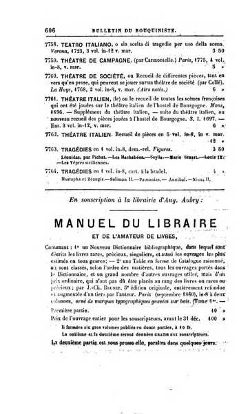 Bulletin du Bouquiniste