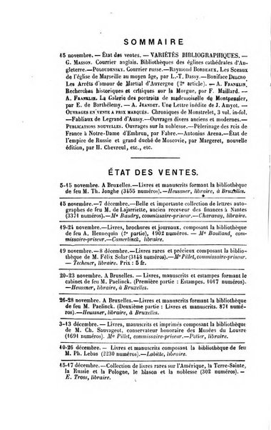 Bulletin du Bouquiniste