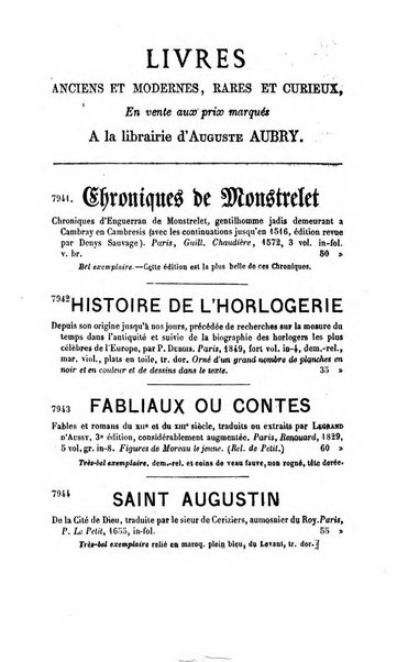 Bulletin du Bouquiniste